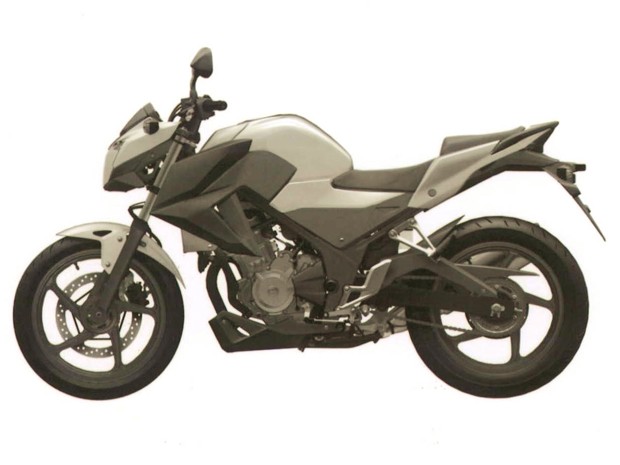 Futura moto de baixa cilindrada da Honda (Foto: Divulgação)