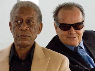Carter (Morgan Freeman) e Edward (Jack Nicholson) em 'Antes de Partir' (Foto: Divulgação)