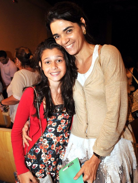 Solange Badim e a filha, Sofia (Foto: Cristina Granato)