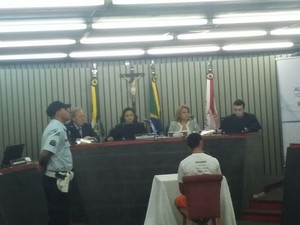 priemira audiência de custódia do estado doc eará (Foto: Gioras Xerez/G1)