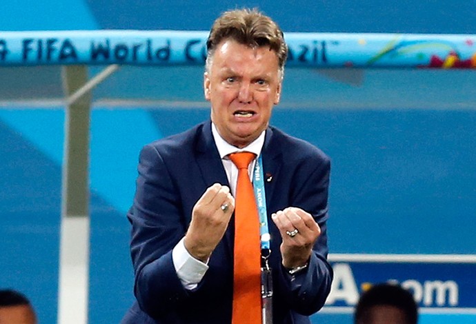 Louis van Gaal técnico jogo Argentina x Holanda (Foto: AP) Louis van Gaal técnico jogo Argentina x Holanda (Foto: AP)