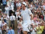 Murray reage a tempo, bate Fognini e vai às oitavas de final em Wimbledon