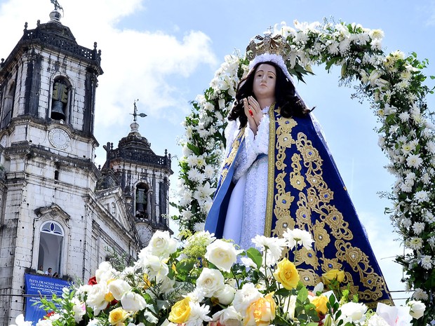 Festa de Nossa Senhora da Conceição da Praia em Salvador (Foto: Max Haack/Ag Haack)