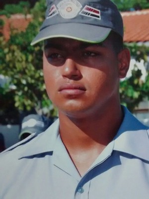 Roodney Gregório começou como temporário na PM (Foto: Polícia Militar/Divulgação) Roodney Gregório começou como temporário na PM (Foto: Polícia Militar/Divulgação)