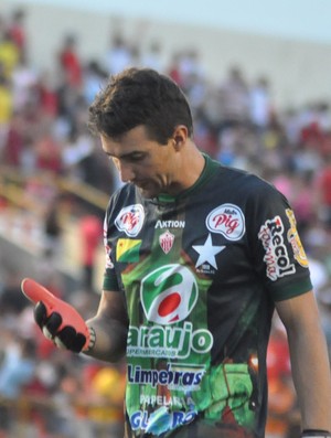 Tiago Rocha, goleiro do Rio Branco (Foto: Manoel Façanha/Arquivo pessoal)