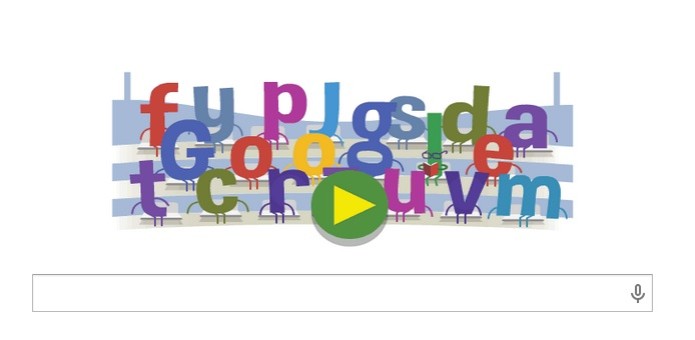 Doodle do Google faz a 'ola' em dia de Portugal e Alemanha na Copa do Mundo (Foto: Reprodução/Google)