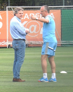 Após papo com Paulo Nobre, Dorival comanda treino técnico com reforços