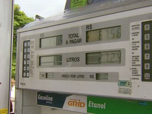 Sete dos oito postos de Campo Belo estão sem combustíveis (Foto: Reprodução/EPTV)