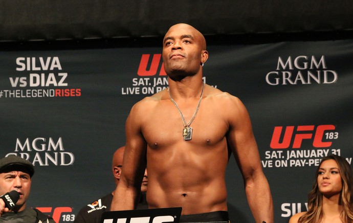 encarada, Anderson Silva, UFC 183 (Foto: Evelyn Rodrigues)