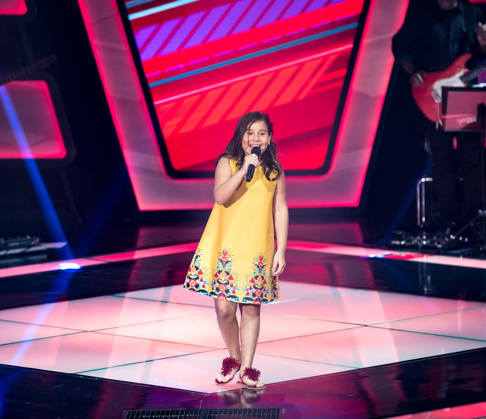 Letícia Santos canta “O Leãozinho” de Caetano Veloso (Foto: Isabella Pinheiro/ Gshow)