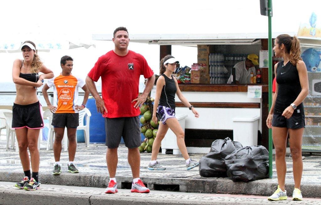 Ronaldo e Paula Morais (Foto: André Freitas / AG. News)