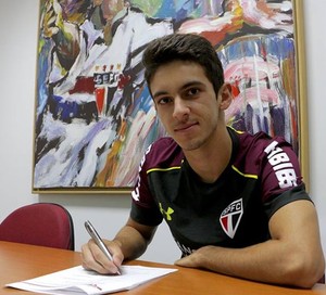 Shaylon São Paulo contrato (Foto: Ivan Altman/saopaulofc.net)