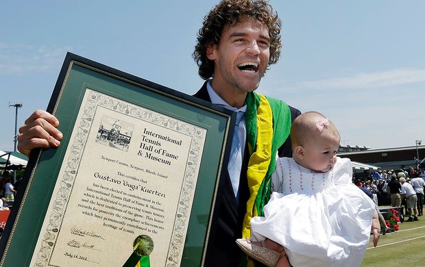 Gustavo Kuerten, Hall da Fama, Guga (Foto: Agência AP)