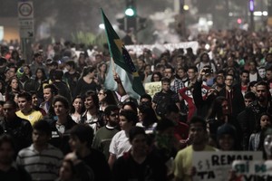 FOTOS: multidão toma ruas de SP (Caio Kenji / G1)