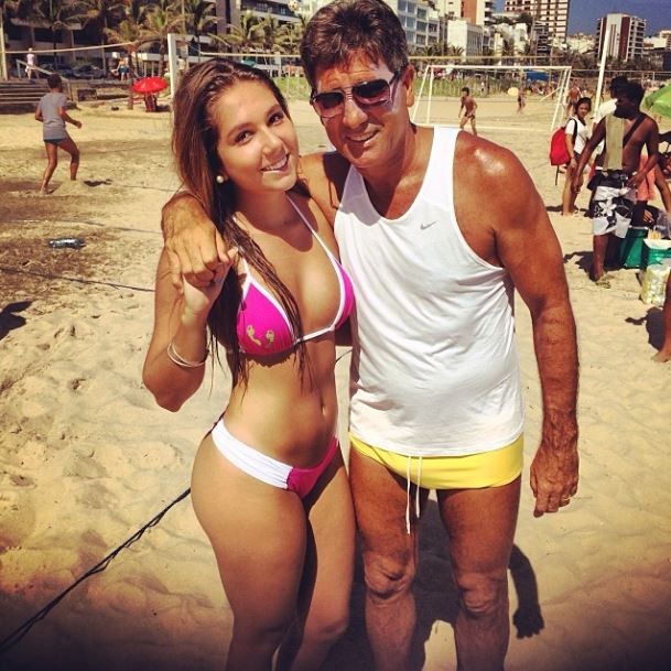 Carol Portaluppi e Renato Gaúcho (Foto: Instagram/Reprodução)