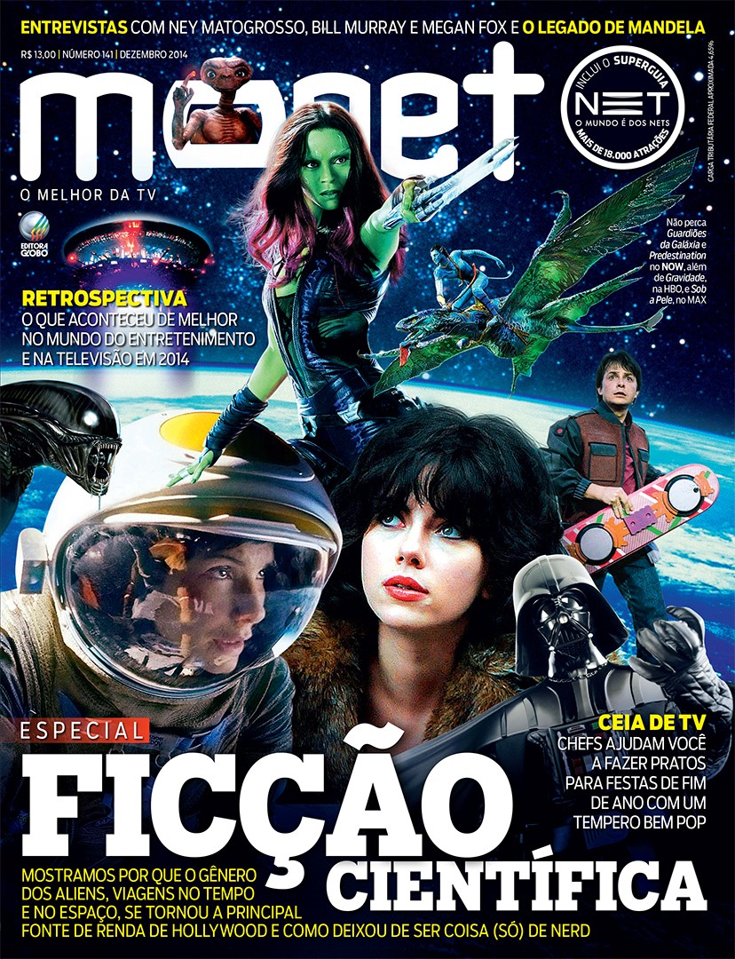 Revista Monet - Edição 141 - Dezembro/2014 (Foto: Divulgação / Montagem: Marcelo Biscola)