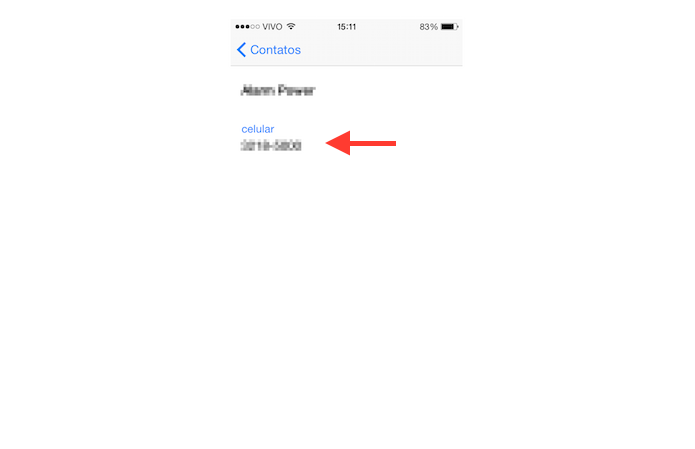 Inserindo um contato na lista de favoritos do WhatsApp (Foto: Reprodução/Marvin Costa)