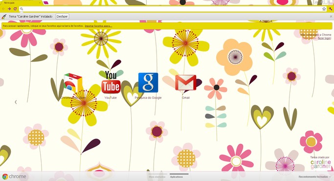 screenshot de Temas para Google Chrome