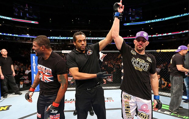 UFC glover teixeira e Rampage Jackson (Foto: Agência Getty Images)