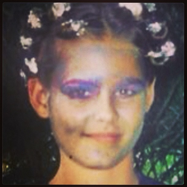 Luiza Brunet posta foto da filha aos 9 anos de idade (Foto: Instagram / Reprodução)