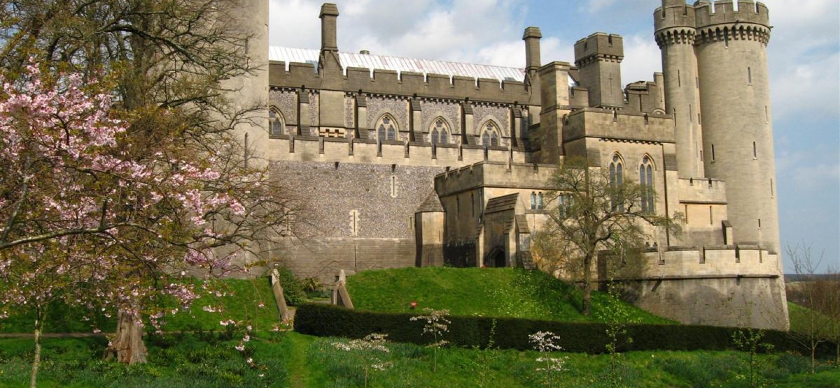 O Amberley Castle fica em Sussex, no Reino Unido (Foto: Reprodução)