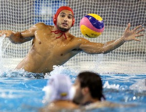 Vinicius Antonelli, goleiro de polo aquático (Foto: Satiro Sodré/SMPRESS)