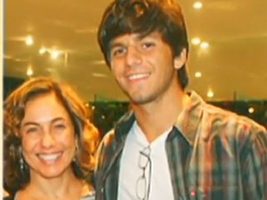 Rafael Mascarenhas, filho de Cissa, morreu em outubro de 2010 (Foto: Reprodução / TV Globo)