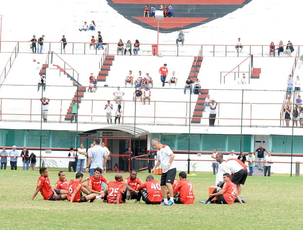 Dorival Junior treino Flamengo (Foto: Alexandre Vidal / Fla imagem)