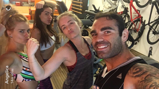 Carolina Dieckmann, Anitta, Angelica e Chico Salgado (Foto: Reprodução/Instagram)