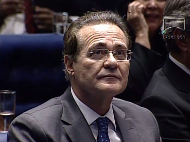 O atual presidente do Senado, o senador Renan Calheiros (PMDB-AL) tenta a reeleição (Foto: Reprodução/TV Câmara)