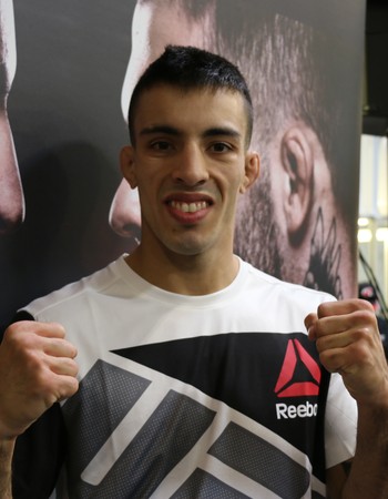 Thomas Almeida; UFC; Las Vegas (Foto: Evelyn Rodrigues)