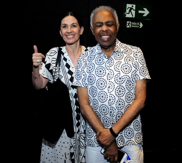 Flroa Gil e Gilberto Gil (Foto: Webert Belicio/AgNews) Flroa Gil e Gilberto Gil (Foto: Webert Belicio/AgNews)