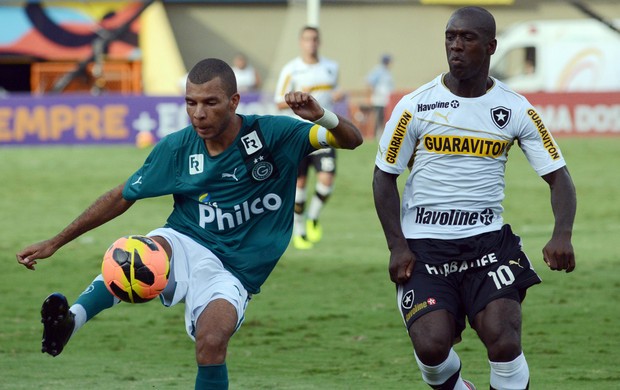 Amaral e Seedorf Goiás x Botafogo (Foto: André Costa / Agência Estado) Amaral e Seedorf Goiás x Botafogo (Foto: André Costa / Agência Estado)