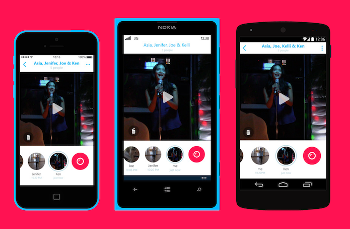 Skype lança app de mensagens de vídeos com validade; conheça o Skype Qik (Foto: Divulgação/Skype Qik)