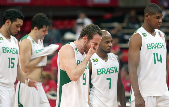 Marcelinho Huertas basquete Brasil Jamaica (Foto: AP) Marcelinho Huertas basquete Brasil Jamaica (Foto: AP)