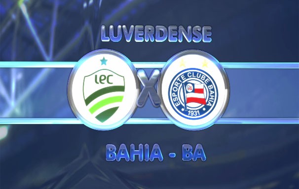 Luverdense x Bahia vem com tudo em busca da vitória, é nesta quarta! (Foto: Reprodução/TVCA)
