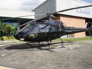 Helicóptero adquirido pelo governo foi de modelo Eurocopter AS 350B-2 (Foto: Divulgação/Agência Amapá)