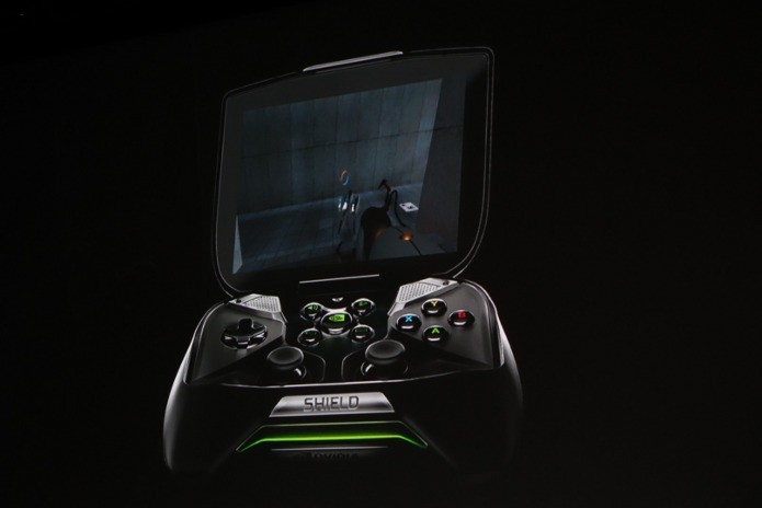 A Nvidia demonstrou Portal rodando no Shield. (Foto: Reprodução/AndroidPolice)