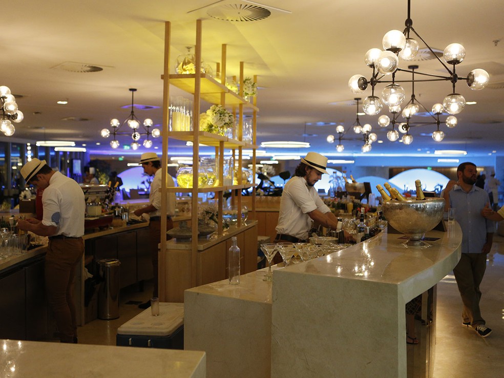 A festa aconteceu em um hotel no bairro de São Conrado, Zona Sul do Rio (Foto: Fabio Rocha/Gshow)