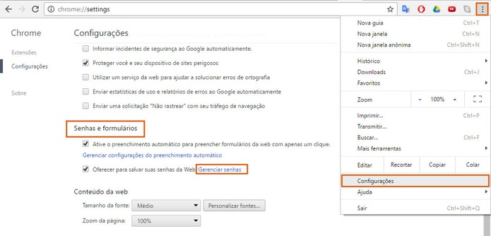 Acesse o gerenciador de senhas do Google Chrome (Foto: Reprodução/Barbara Mannara) (Foto: Acesse o gerenciador de senhas do Google Chrome (Foto: Reprodução/Barbara Mannara)) Acesse o gerenciador de senhas do Google Chrome (Foto: Reprodução/Barbara Mannara) (Foto: Acesse o gerenciador de senhas do Google Chrome (Foto: Reprodução/Barbara Mannara))