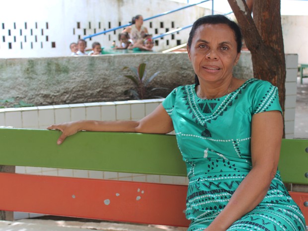 Trabalho da pedagoga foi ganhando a admiração da comunidade e atraindo voluntários (Foto: Patrícia Andrade/G1)