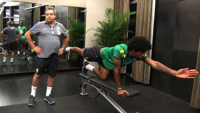 dante brasil academia musculação (Foto: Marcio Iannacca)