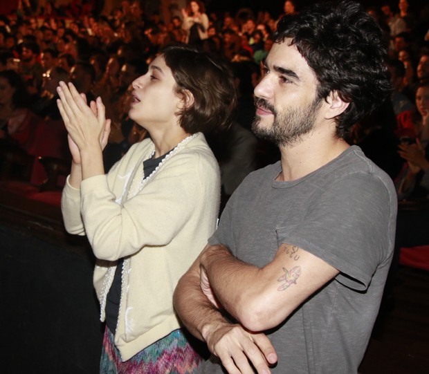 Luisa Arraes e Caio Blat (Foto: Fred Pontes/Divulgação) Luisa Arraes e Caio Blat (Foto: Fred Pontes/Divulgação)