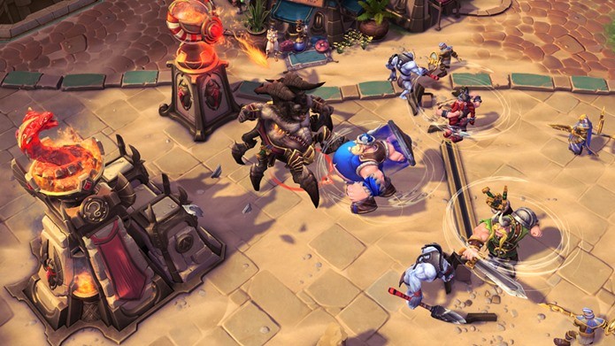 Heroes of the Storm enaltece o trabalho em equipe (Foto: Divulgação)