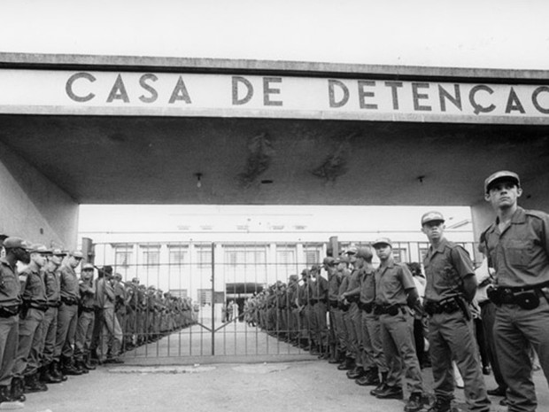 Casa de Detenção, Carandiru (Foto: Arquivo/Diário de S. Paulo)