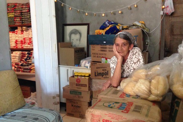 Maria José Matos da Silva, a Zezé (Foto: Giovani Grizotti/RBS TV)