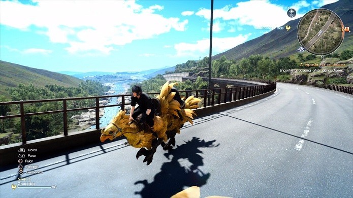 Final Fantasy XV: como andar em Chocobos (Foto: Reprodução/Victor Teixeira)