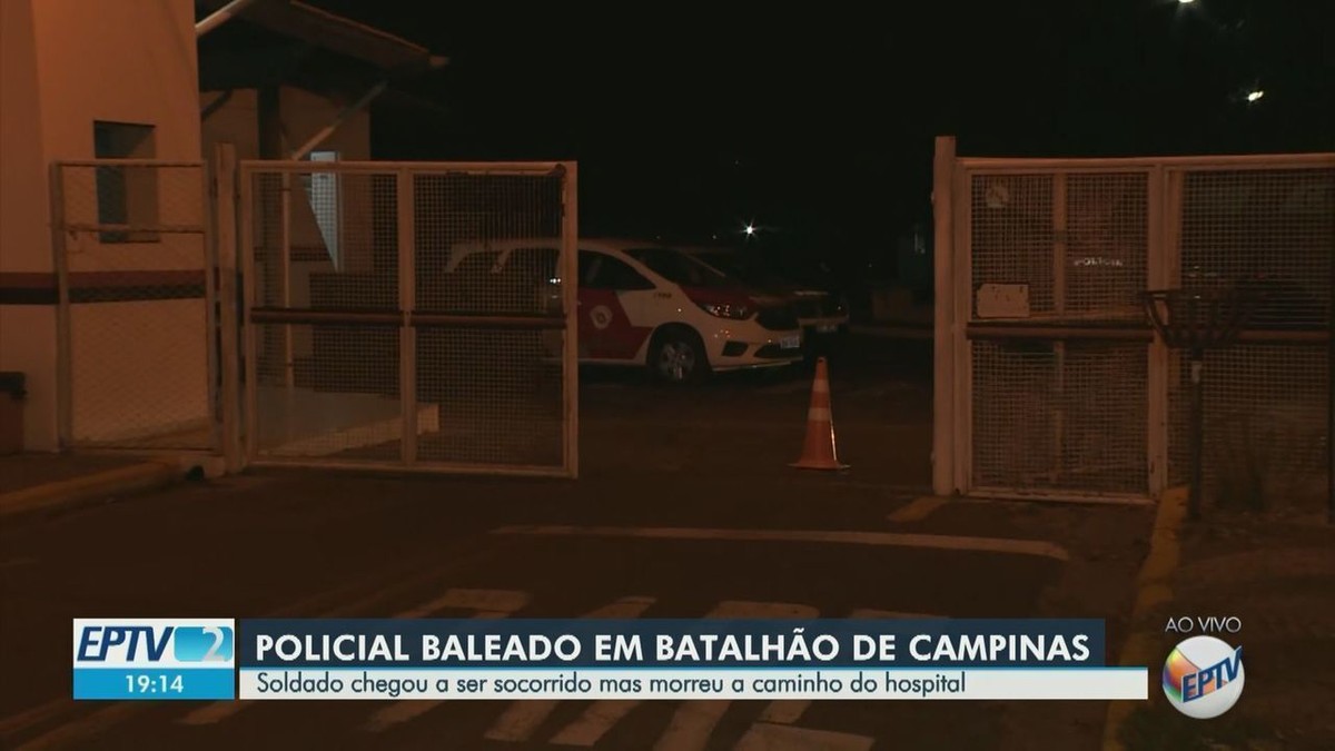 PM mata colega a tiros dentro de batalhão em Campinas Campinas e