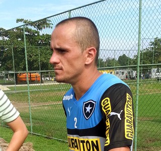 Lucas Botafogo treino (Foto: Pedro Venancio)