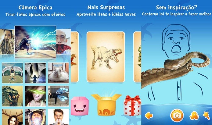 Divirta-se transformando fotos suas e de seus amigos usando o Epica (Foto: Divulgação/AppStore)